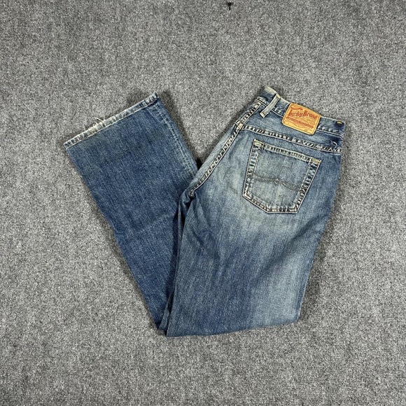 Lucky Brand Denim - Vintage 90's Lucky Brand Bootcut Jeans Women's 10/30 Blue Denim USA #2559